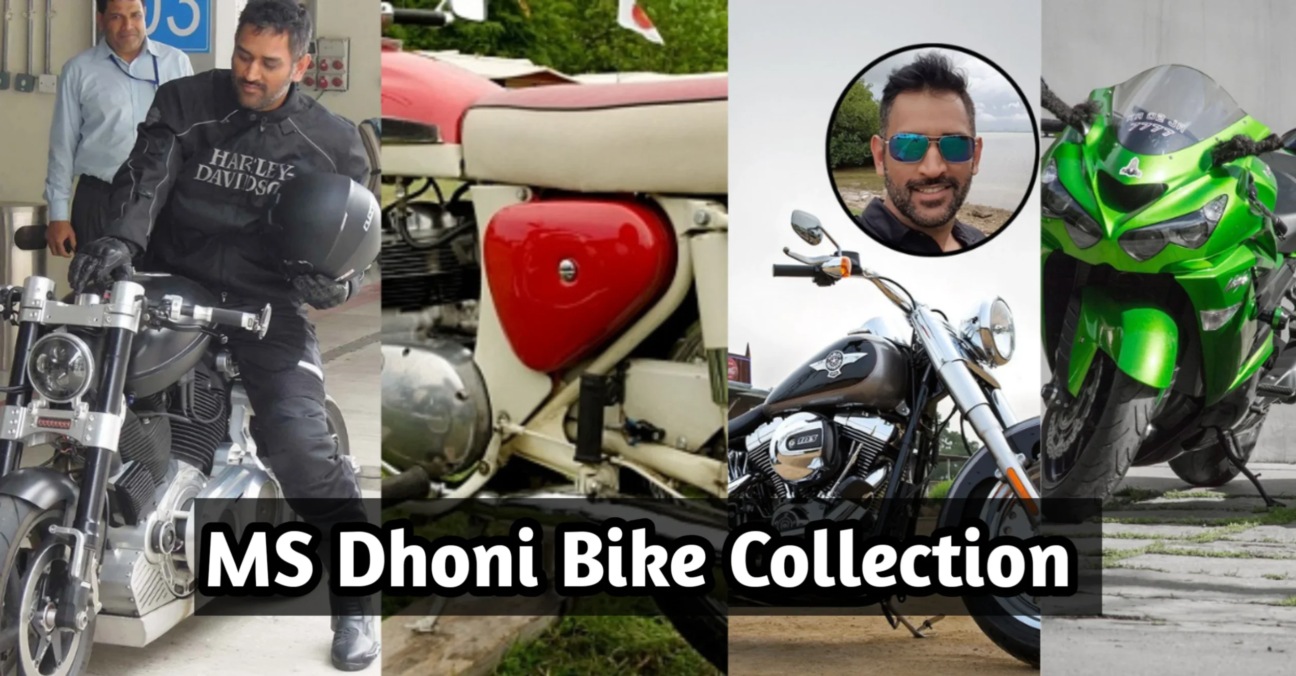 ms dhoni bikes collection